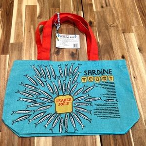 TRADER JOE’S Sardines in olive oil bag
